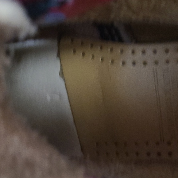 Vintage Dr Martens Made in England Graffiti Red Leather Boots Sz UK 1 US 3 - Picture 9 of 9